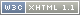 W3C XHTML 1.1